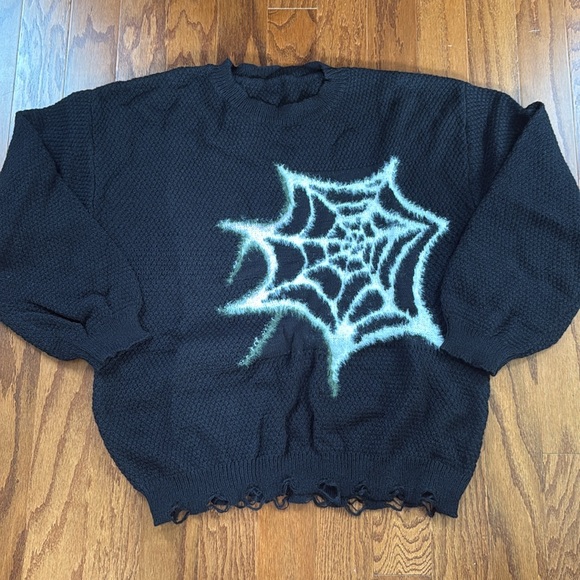 Super Soft Spider Web Perfect for Halloween Sweater - Picture 9 of 15